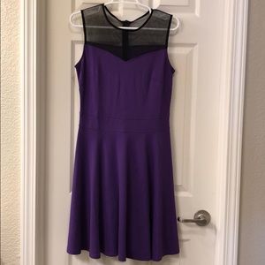 Heloise A-line pleated fit and flare dress. Md.